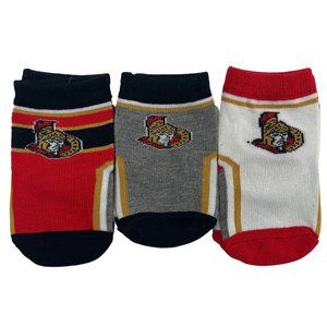 NHL | Toddler Ottawa Senators Socks | 3 Pack